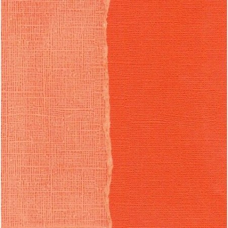 Papel liso para scrapbooking. Paprika. 30 x 30 cm