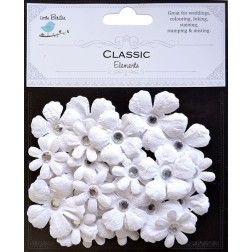 Tie dye gypsies white classic. 28 pcs. Little Birdie. tie dye gypsies