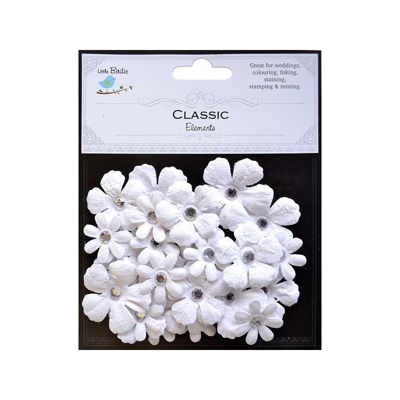 Tie dye gypsies white classic. 28 pcs. Little Birdie. tie dye gypsies