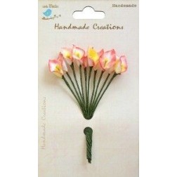 Calla lily flower, red. 1 cm. 10 pcs.. Little Birdie. calas rojas