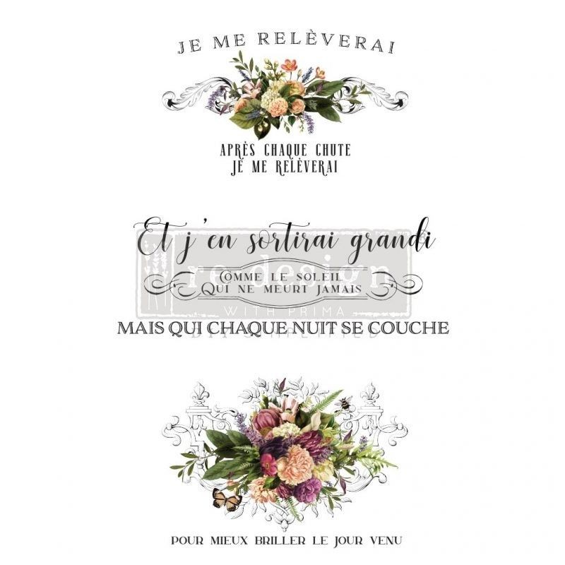 Beautiful Sunshine.  REDESIGN DECOR TRANSFERS® 650001 | L'aura Bella