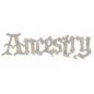 Ancestry. Palabra decorativa de cartón
