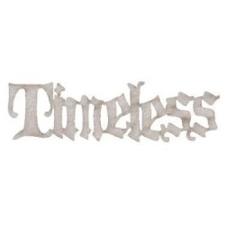 Chipboard, Palabra decorativa de cartón: Timeless | L'aura Bella