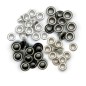 Eyelets standard. Ojales tonos Cool Metal. 60 pcs. WRMK