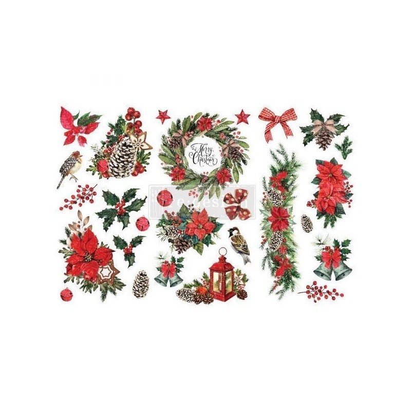 Classic Christmas REDESIGN DECOR TRANSFERS® 654962 | L'aura Bella