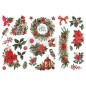 Classic Christmas. Transfer, calcomania REDESIGN DECOR TRANSFERS®