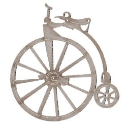 Fabscraps. Chipboard. Colección Heritage . DC38032. Bibicleta antigua