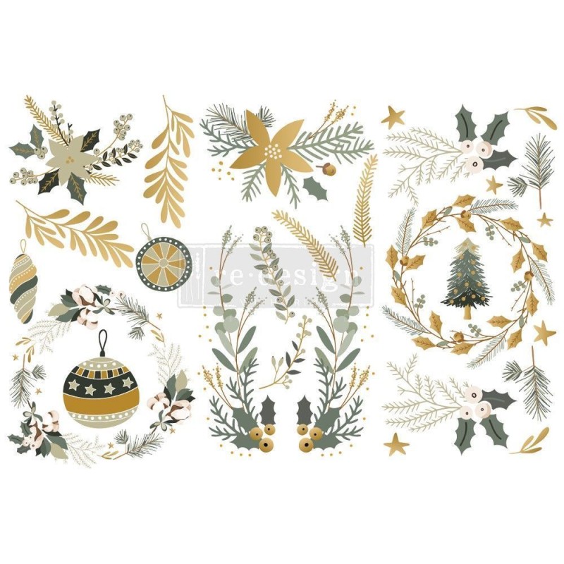 Holiday Spirit REDESIGN DECOR TRANSFERS® 655891 | L'aura Bella