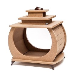 Portavelas oriental. Soporte de DM. Cadence | L'aura Bella