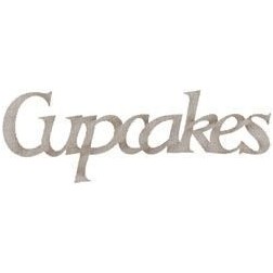 Chipboard, Palabra decorativa de cartón: Cupcakes | L'aura Bella