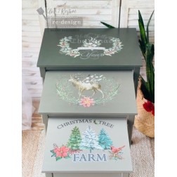 Holly Jolly Xmas. REDESIGN DECOR TRANSFERS® 655594| L'aura Bella