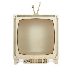 Televisión antigua de madera. Grande. Dayka-917G| L'aura Bella