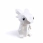 Baby Dragon Blanco. Lámpara de papel 3D. Kit DIY. Papercraft World