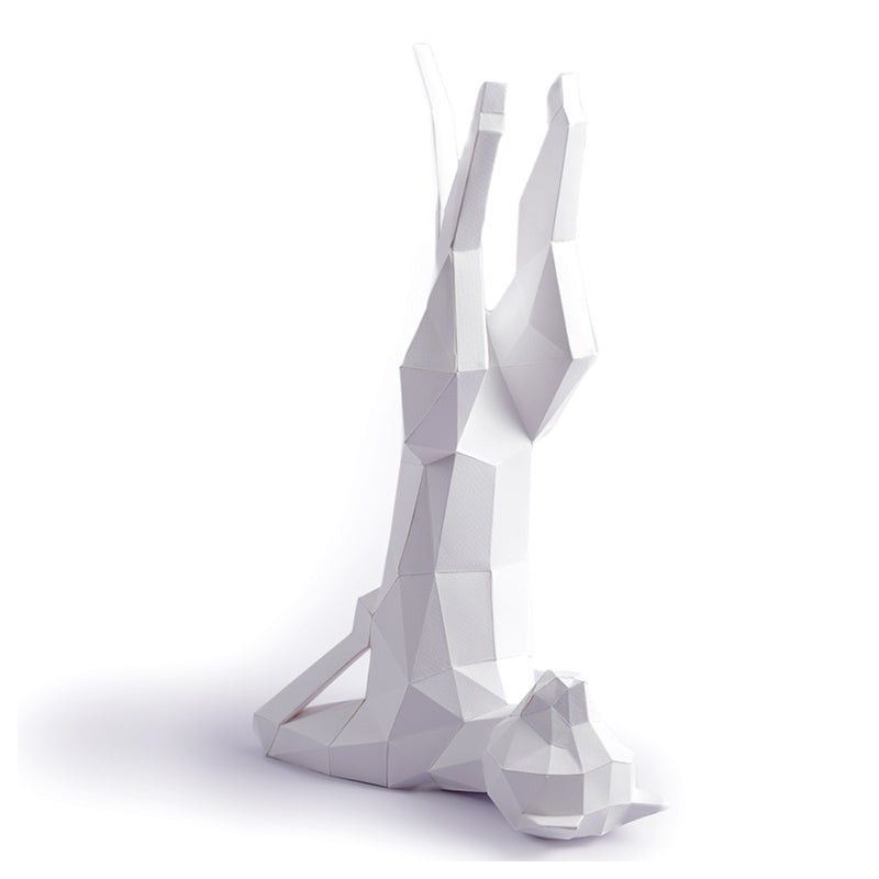 Yoga Cat.Lámpara de papel 3D. Kit DIY. Papercraft World | L'aura Bella