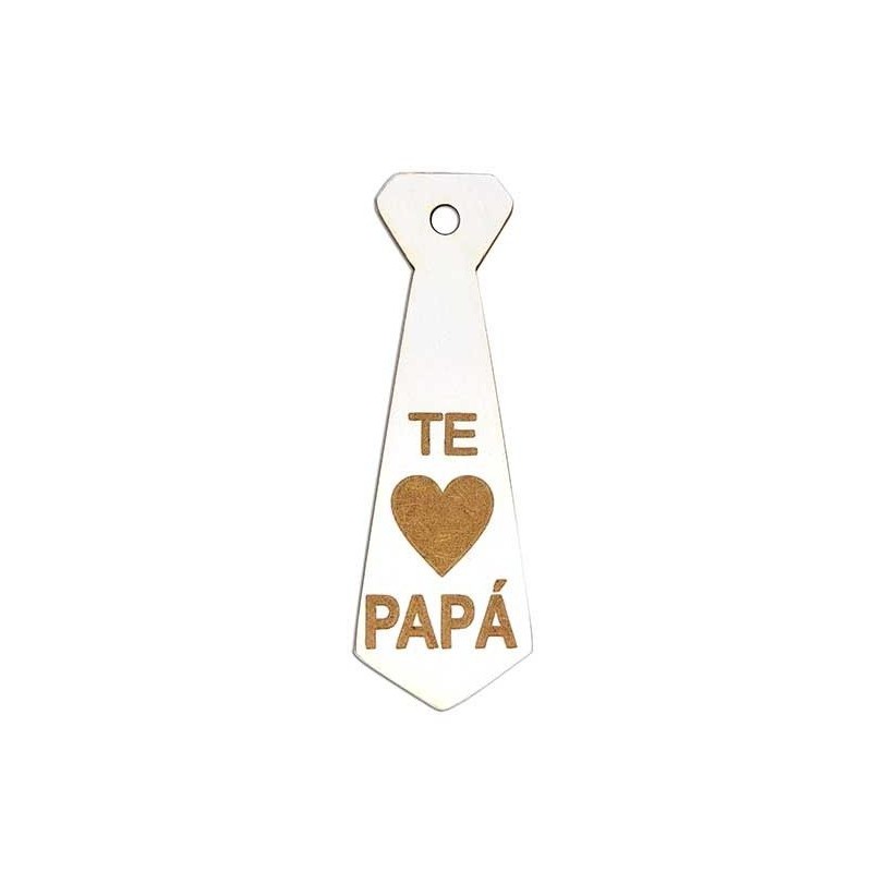 Te quiero papá. Llavero con forma de corbata. Dayka Trade | L'aura Bella