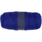 Azul Royal. Lana para fieltrar o cardar. Needle Felting. 10 gr.