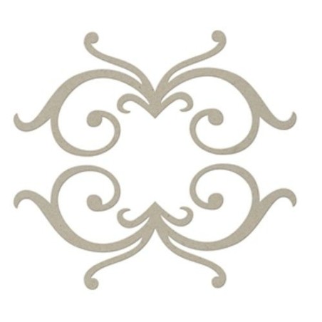 dos filigranas onduladas