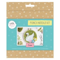 Kit Punch Needle Cisne. Kit de manualidades DIY | L'aura Bella