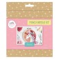 Kit Punch Needle Unicornio. Kit de manualidades DIY