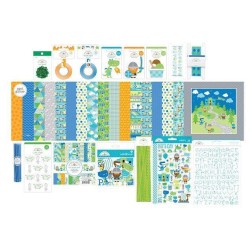 Kit de scrapbooking Dragon Tails. Bundle Doodlebug | L'aura Bella