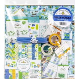 Kit de scrapbooking Dragon Tails. Bundle Doodlebug | L'aura Bella