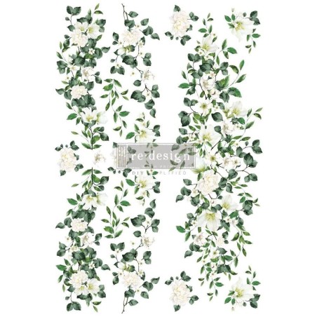 Trellis Flowers. REDESIGN DECOR TRANSFERS® 656447| L'aura Bella
