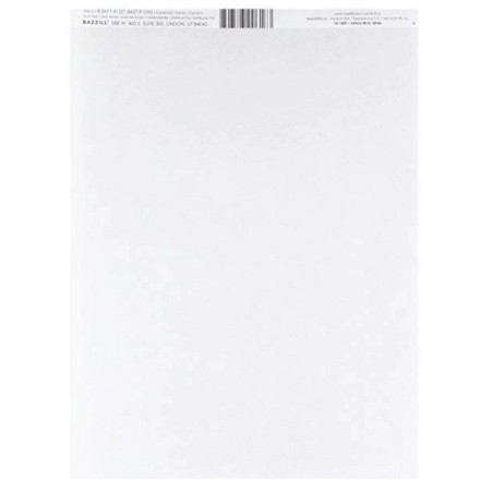 Vellum para scrapbooking White, Blanco. Tamaño A4 | L'aura Bella