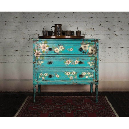 Painted Florals. Transfer, calcomania REDESIGN DECOR TRANSFERS®