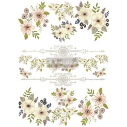 Painted Florals. REDESIGN DECOR TRANSFERS® 656522 | L'aura Bella