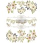 Painted Florals. Transfer, calcomania REDESIGN DECOR TRANSFERS®
