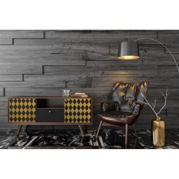 Gold Harlequin. REDESIGN DECOR TRANSFERS® 657741 | L'aura Bella