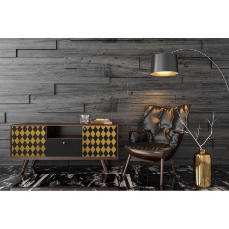 Gold Harlequin. Transfer, calcomania REDESIGN DECOR TRANSFERS®