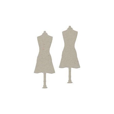 Maniquí con delantal (2pzs.)