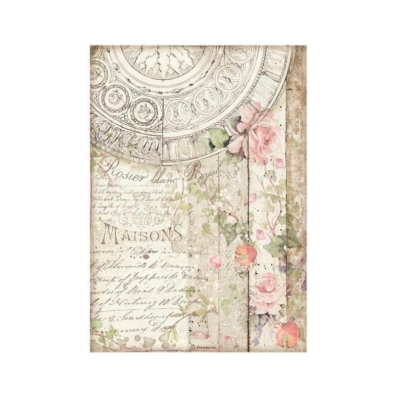 Casa Granada Maisons. Papel arroz A4 Stamperia DFSA4658 | L'aura Bella