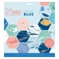Into the Blue. Colección scrapbooking 50 hojas. 30,5 x 30,5 cm