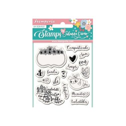 Pack de 17 sellos Mi primera Ilusión, Rivero Stamperia | L'aura Bella