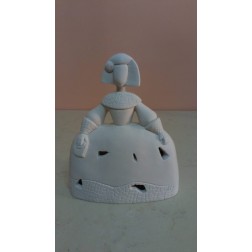 Menina Trencadis escayola. 17 cm | L'aura Bella