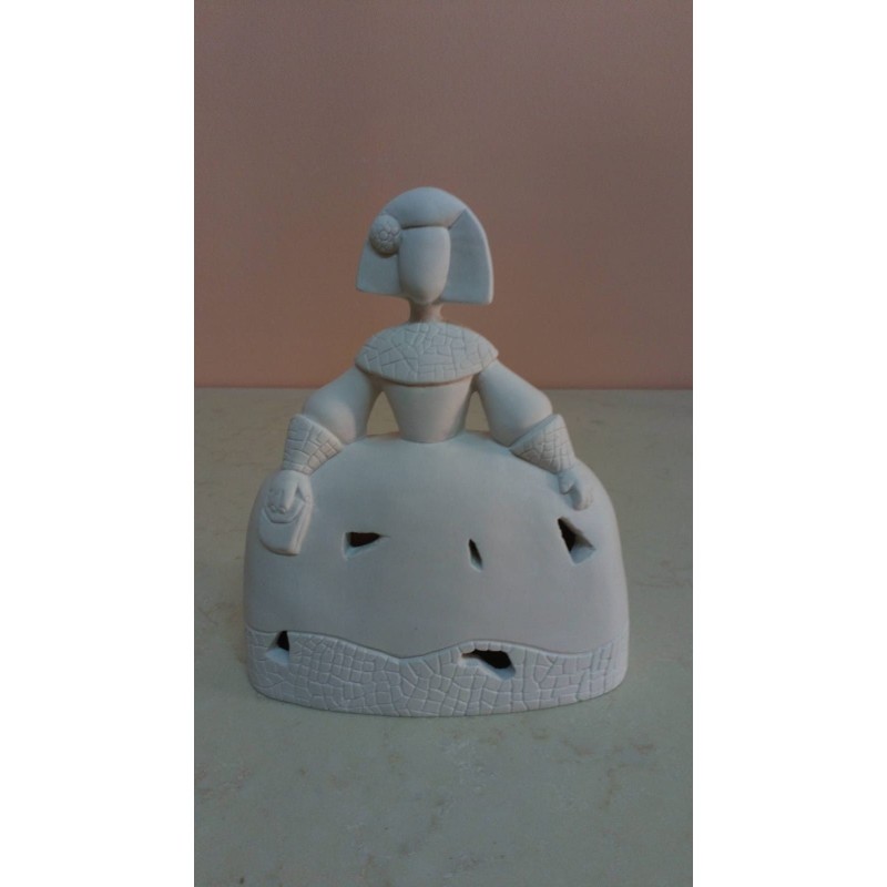 Menina Trencadis escayola. 17 cm | L'aura Bella