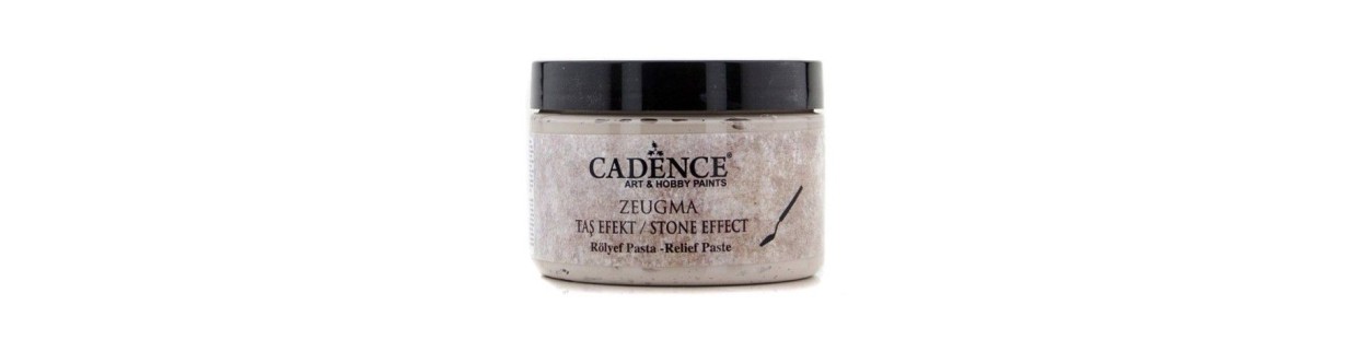 Zeugma, pasta relieve efecto piedra. Cadence